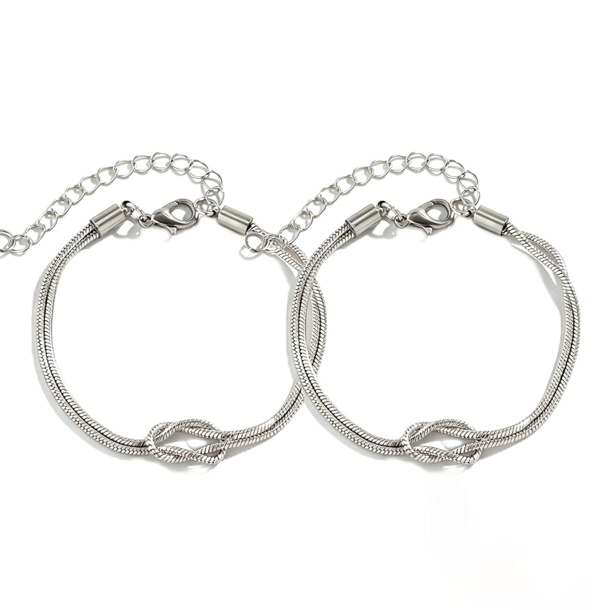 matching love knot bracelets for couples – product image 26