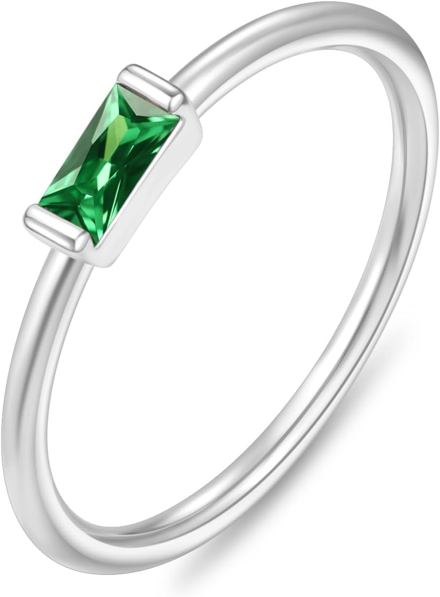 Salresorah silver birthstone ring – product image 10