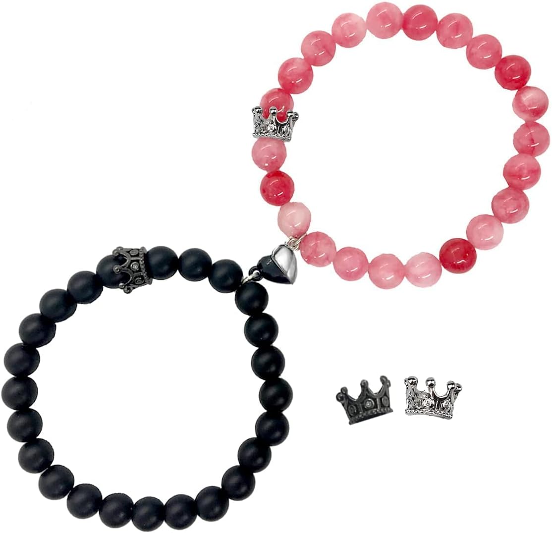 matching King and Queen couple bracelets