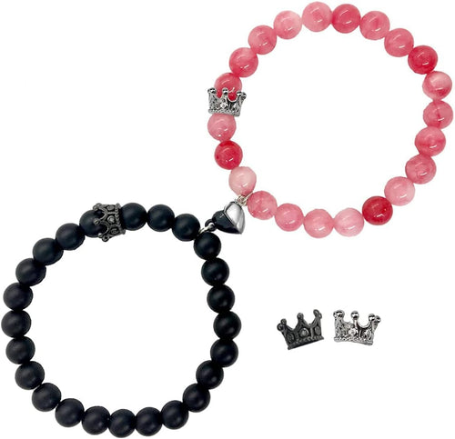matching King and Queen couple bracelets
