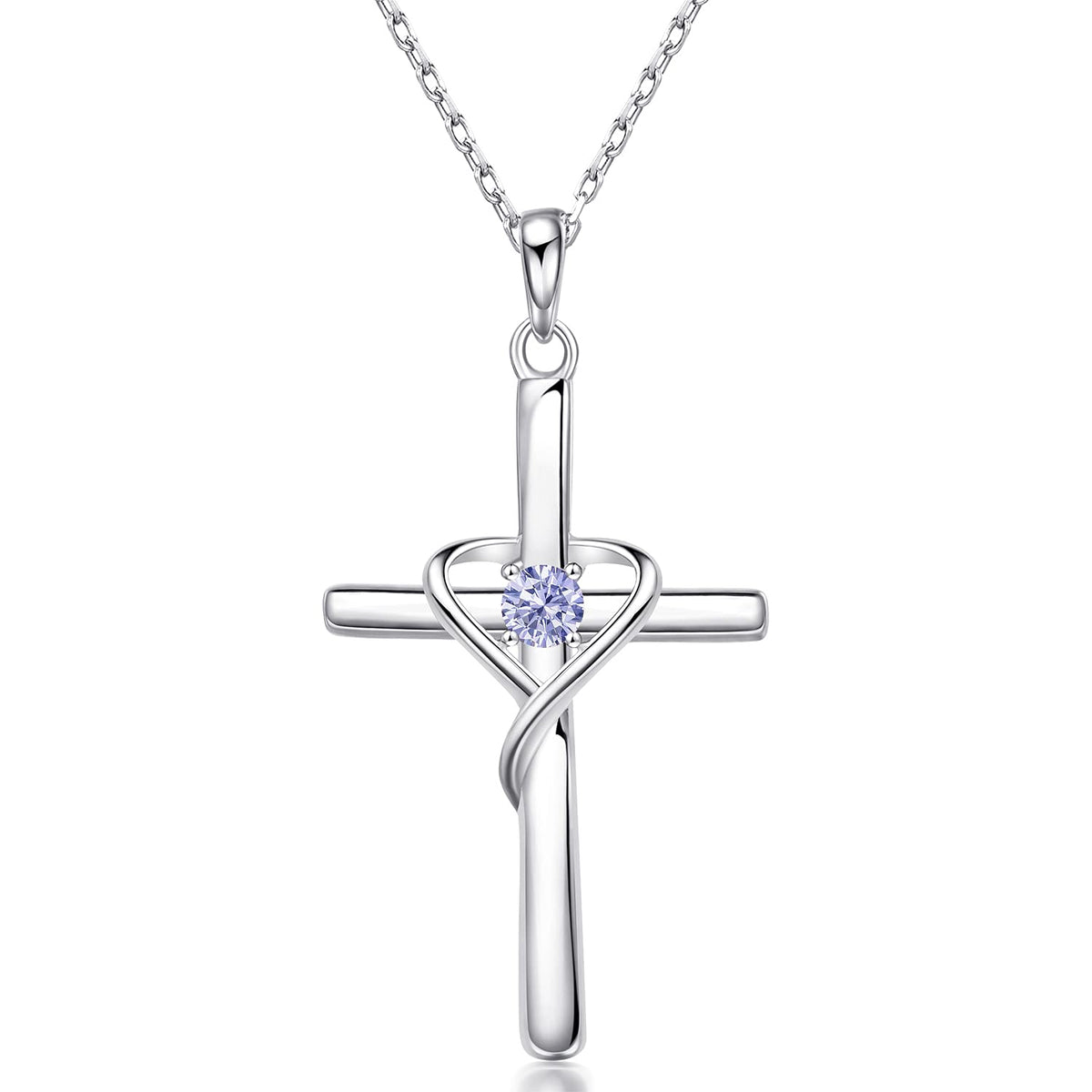 14K gold-plated cross pendant necklace – product image 38