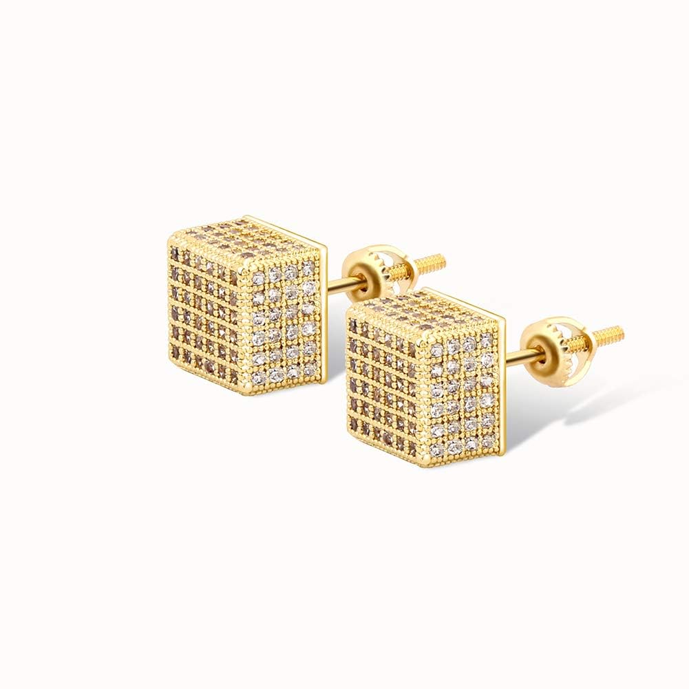 Salresorah square CZ earrings – product image 30
