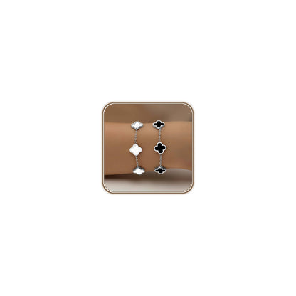 adjustable lucky clover bracelet – image 20