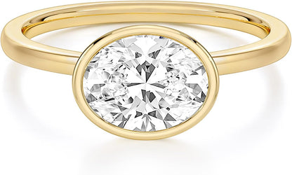 Oval Cut Travel Engagement Ring
