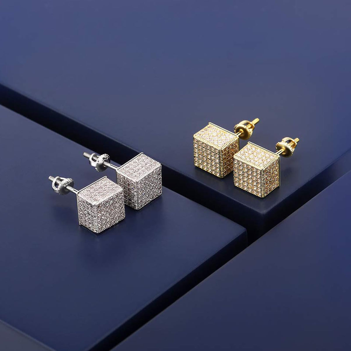 unisex screw-back stud earrings – product image 29