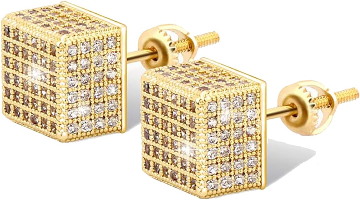 unisex screw-back stud earrings – product image 14