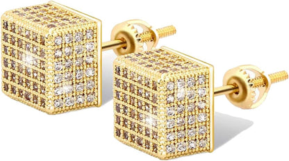 unisex screw-back stud earrings – product image 14