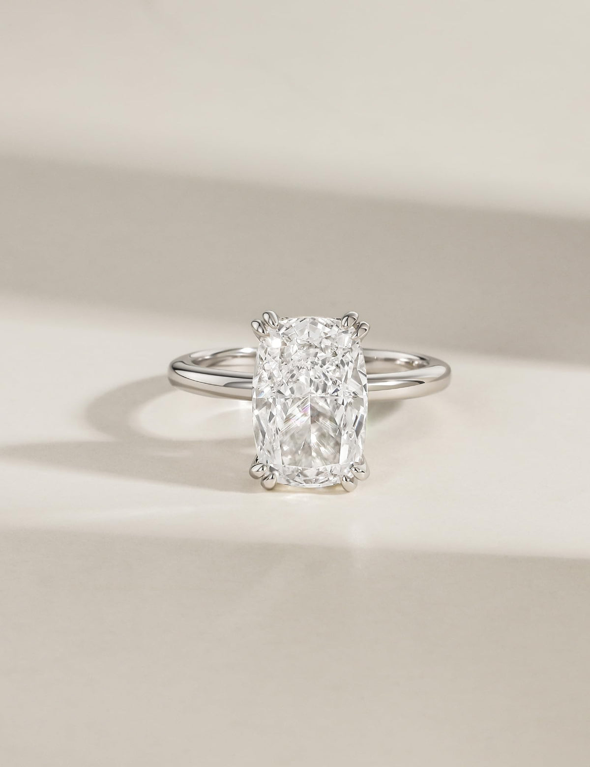 Elongated Cushion Cut Engagement Ring – product view 11