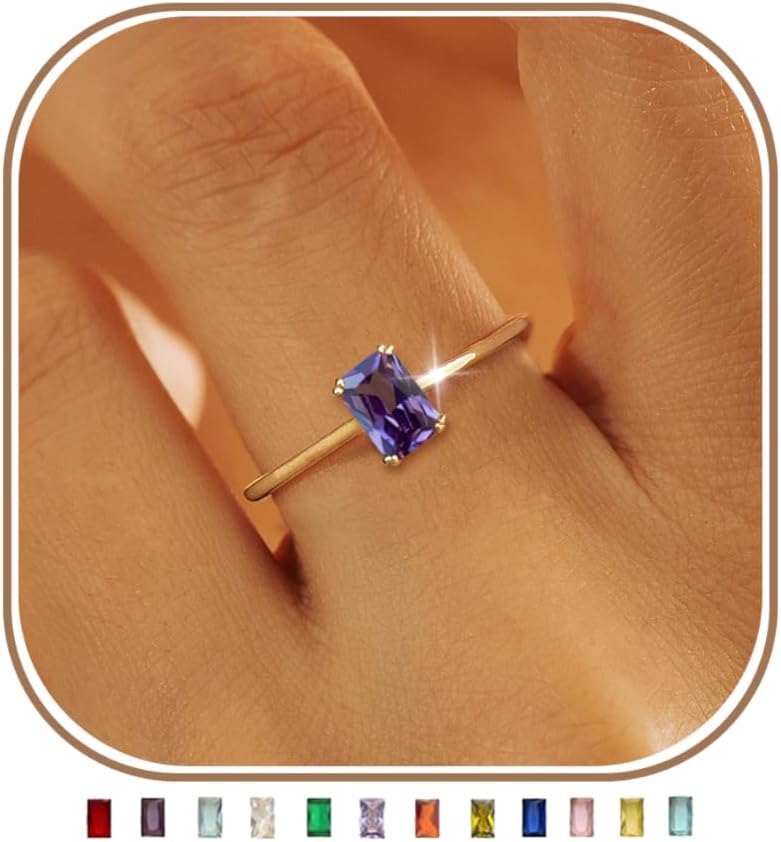Salresorah green stackable ring – product image 15