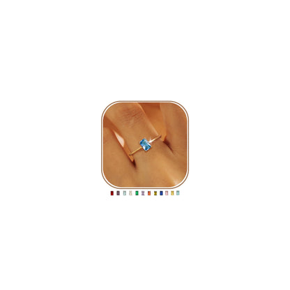 Salresorah green stackable ring – product image 20