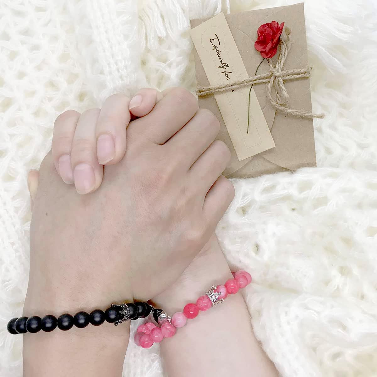 King Queen relationship bracelet gift