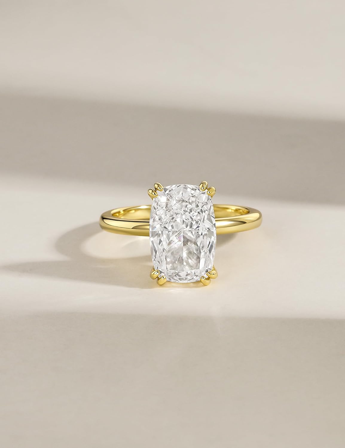 Elongated Cushion Cut Engagement Ring – product view 5