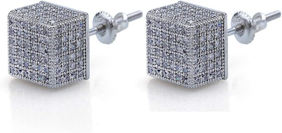 Salresorah square CZ earrings – product image 15