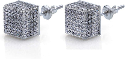Salresorah square CZ earrings – product image 15