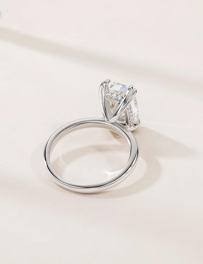Elongated Cushion Cut Engagement Ring – product view 12