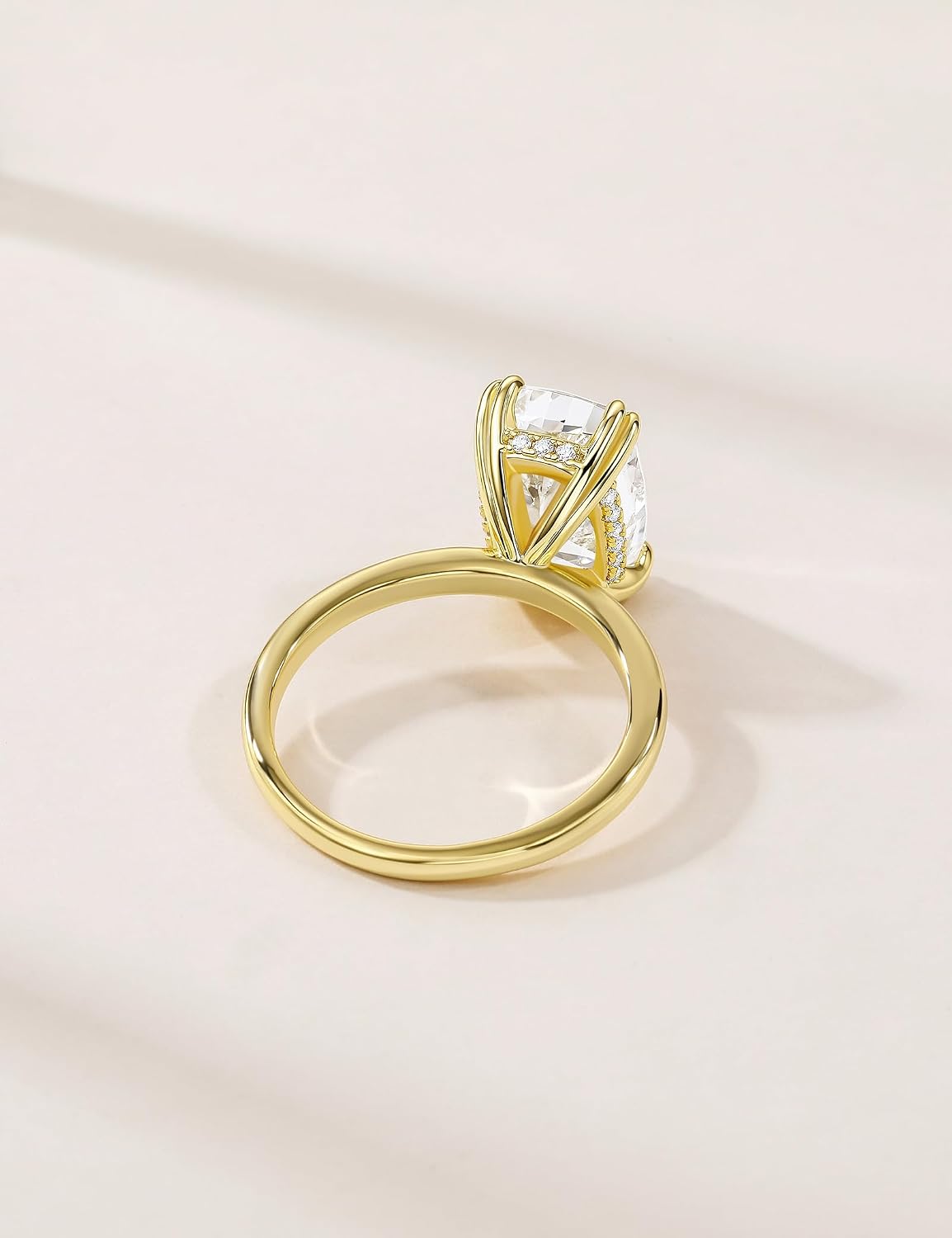 Elongated Cushion Cut Engagement Ring – product view 6