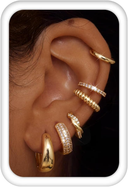 Salresorah hoop earring set – product image 10