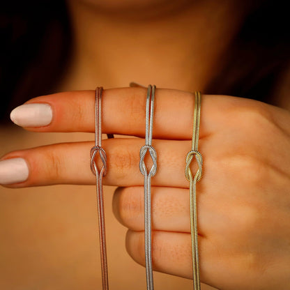 matching love knot bracelets for couples – product image 21