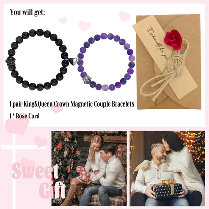 matching King and Queen couple bracelets – product image 16
