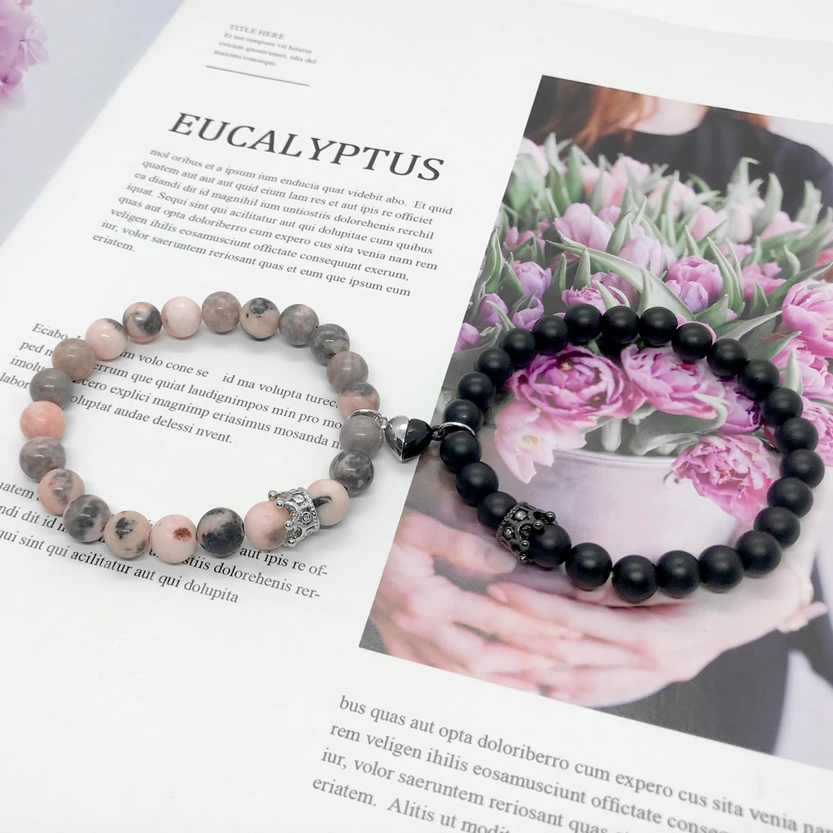 matching King and Queen couple bracelets – product image 31
