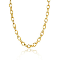 gold O-link chain