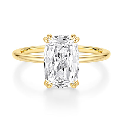 Elongated Cushion Cut Engagement Ring – product view 13