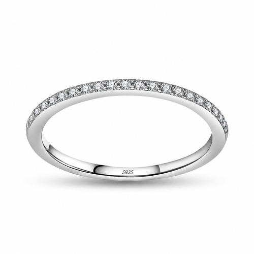 Moissanite Diamonds Team Ring – white background product image