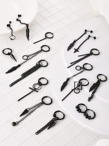 unisex dangle earring collection – product image 9