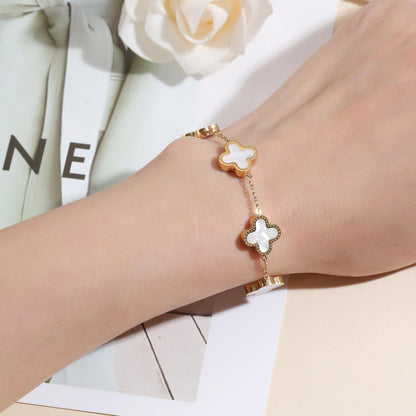 colorful clover bracelet gift set – image 17