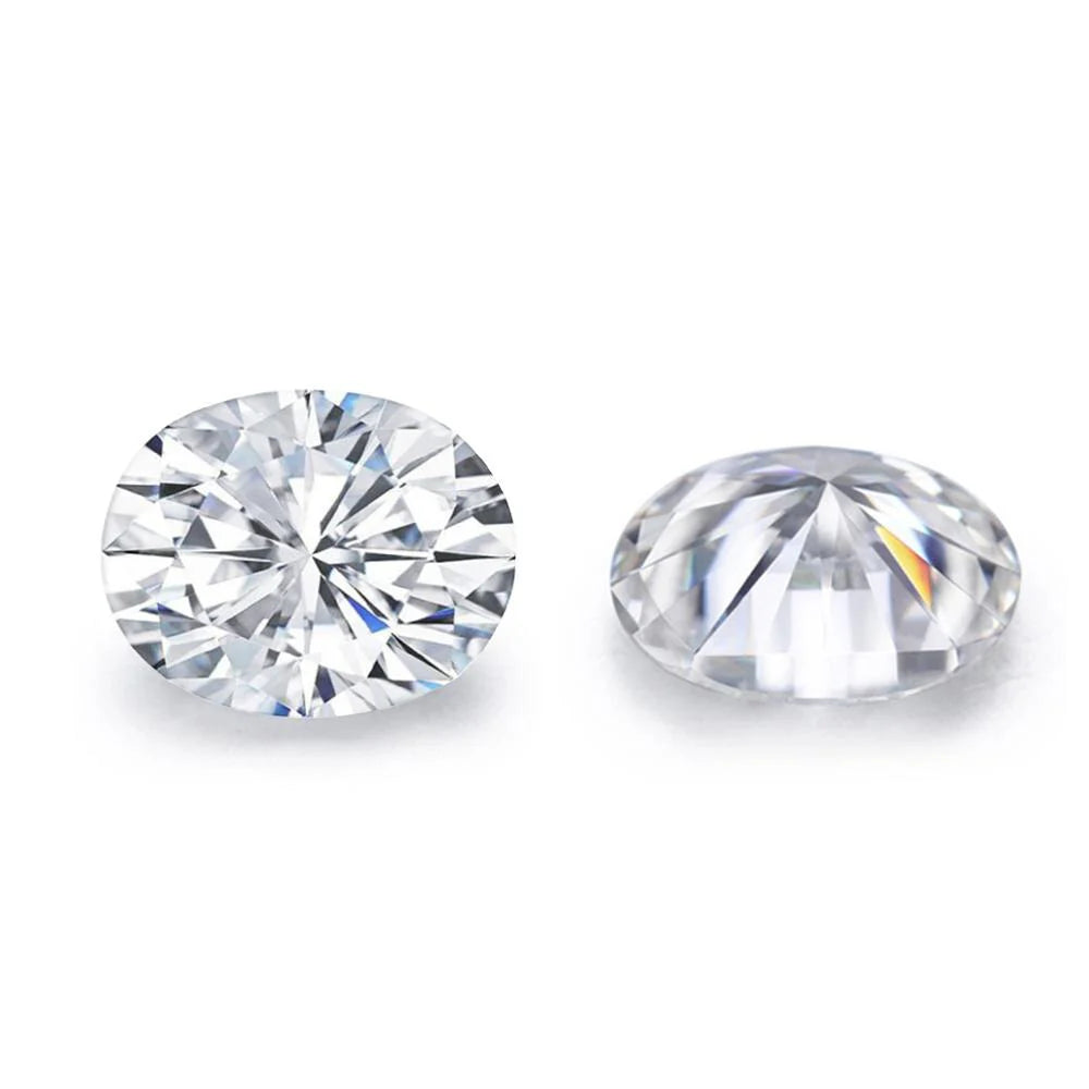 3 Carat 8*10mm Oval Shape Moissanite Loose Stones