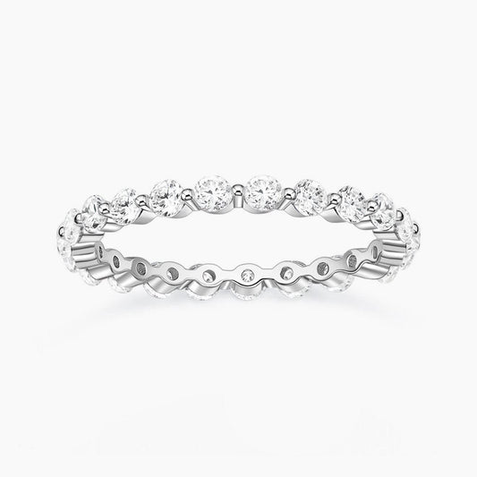 infinity rings for women, s925 wedding ring, sterling silver eternity band, affordable wedding band, women eternity ring, cz engagement ring set, sterling silver eternity ring, silver eternity ring