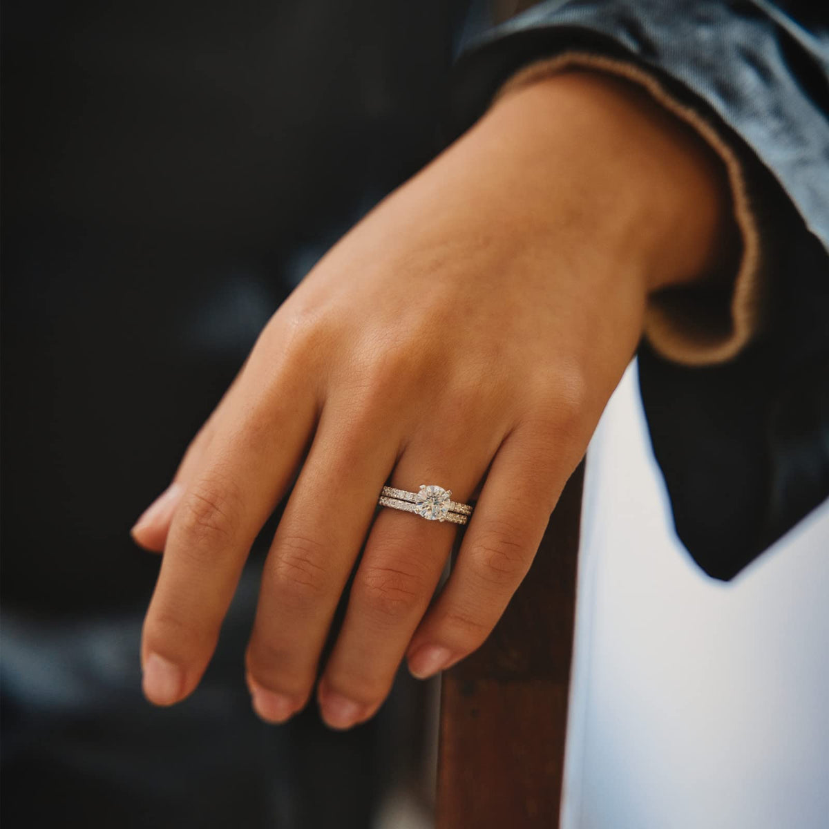 round engagement rings, round cut engagement rings, round rings engagement, silver enagement rings, cz engagement ring set