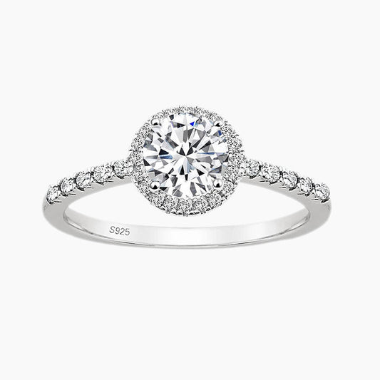 gemstone rings; sterling silver rings; Eamti, cubic zirconia ring, stackable ring, affordable jewelry for woman, cheap ring under $50, sterling silver wedding ring