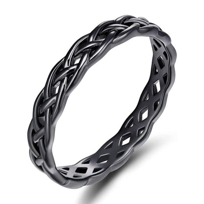 vintage braided rings; vintage rings for women; Eamti;