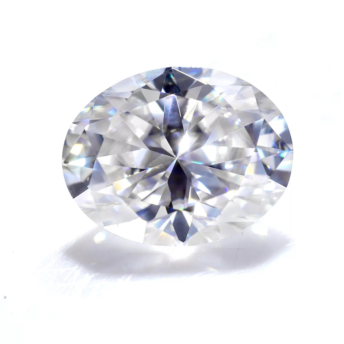 3 Carat 8*10mm Oval Shape Moissanite Loose Stones