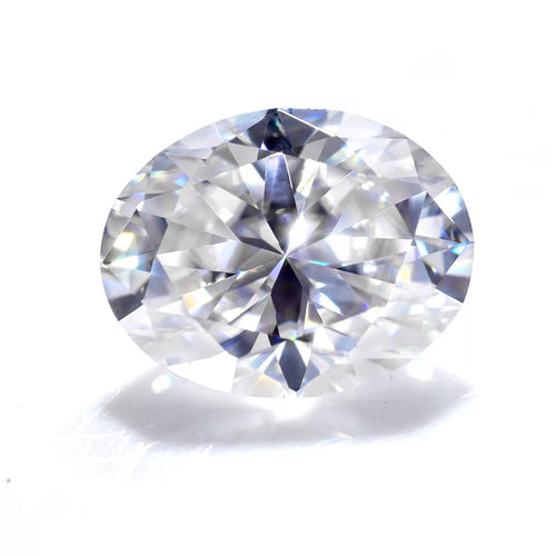 3 Carat 8*10mm Oval Shape Moissanite Loose Stones