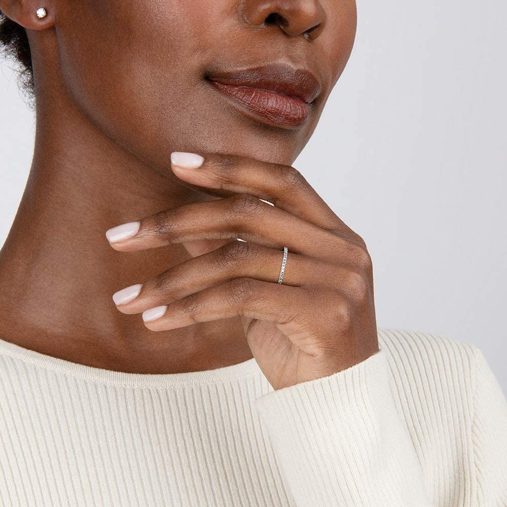 simple rings; quality rings; Eamti; classic gemstone rings; sterling silver rings; Eamti; eternity ring, infinity ring, s925 band ring for women, full eternity, full eternity